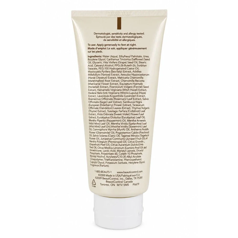 BeautiControl Detox Spa Detoxifying Foot Creme 5 oz SEALED